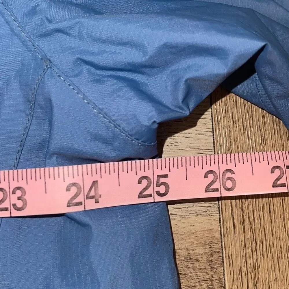 The North Face Mens Dry Vent Long Sleeve Windbreaker Jacket Blue Size Large‎